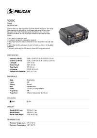 Thumbnail of document Pelican V200 C cases Equipment Case 2 16600